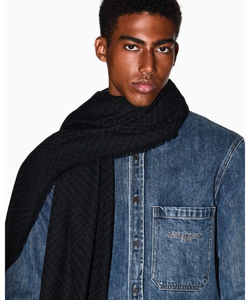 ARMANI EXCHANGE ストール マフラー 「A|X アルマーニ エクスチェンジ