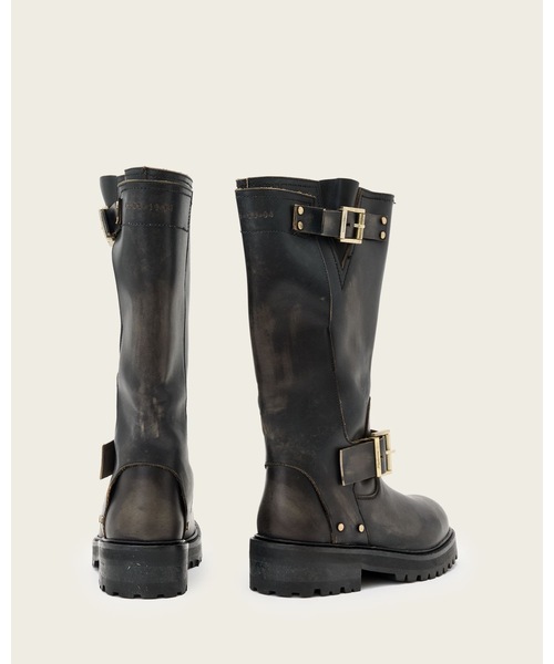 ブーツ TAY LEATHER BIKER BOOTS | TAY レザー バイカー ブーツ レディースの画像