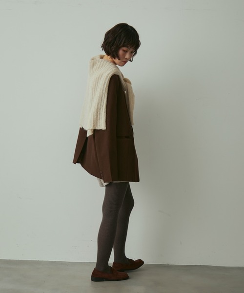 full/fill. ジャケット ノーカラージャケット ribbon no collar jacket