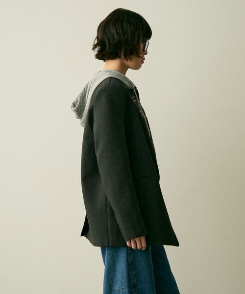 full/fill. ジャケット ノーカラージャケット ribbon no collar jacket