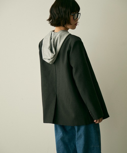 full/fill. ジャケット ノーカラージャケット ribbon no collar jacket