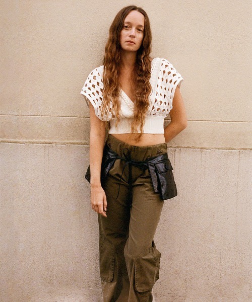 leinwande ニット ベスト leinwande（ラインヴァンド） ベスト ジレ Sheep Knitted Vest