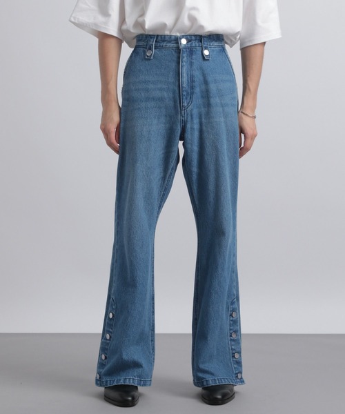 HARE（ハレ） ブーツカットデニムパンツ SMALL ブラック系その他