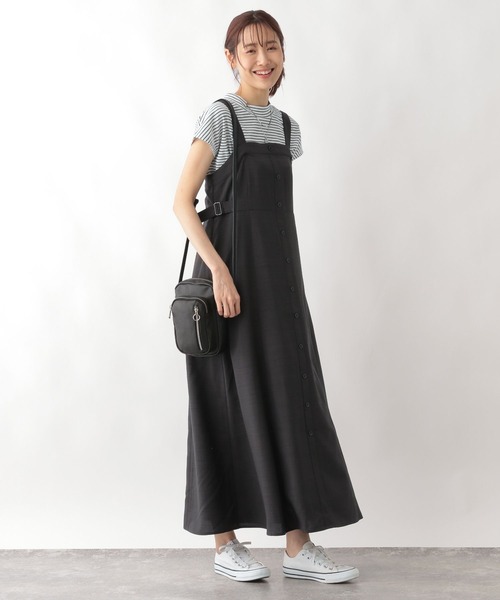 GLOBAL WORK（グローバルワーク） ノースリーブワンピース LARGE モカ