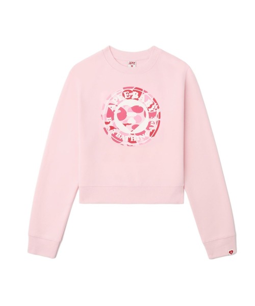 A BATHING APE（アベイシングエイプ） トレーナー スウェット ROUND