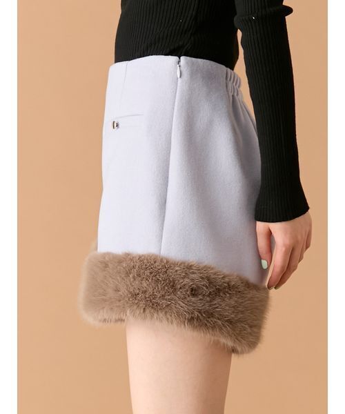 LILY BROWN（リリーブラウン） パンツ エコファ―ショートパンツ