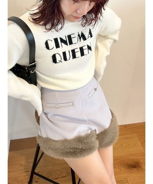 LILY BROWN（リリーブラウン） パンツ エコファ―ショートパンツ