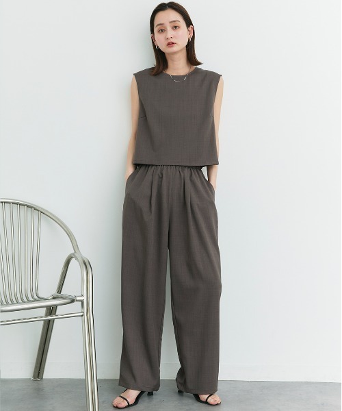 「ad thie」 セットアップ FREE ベージュ レディース_画像8