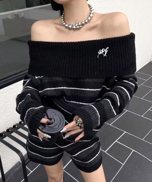 SHEENA（シーナ） セットアップ 「セットアップ」ワンポイント刺繍ロゴ