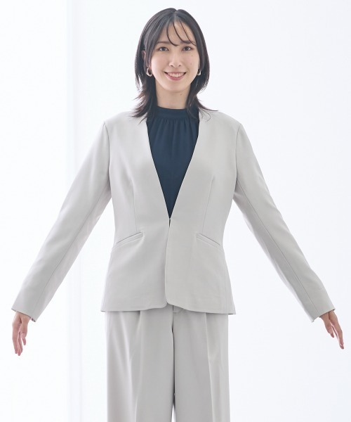 slattgir（スラットジール） ジャケット ノーカラージャケット 入学式