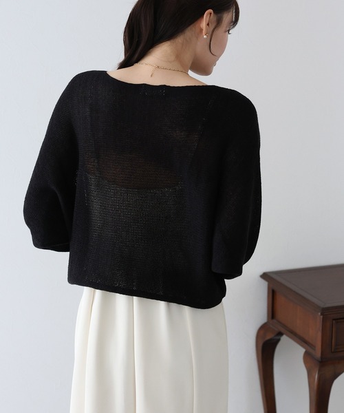 「BLUEEAST」 長袖ニット MEDIUM ピンク レディース_画像3