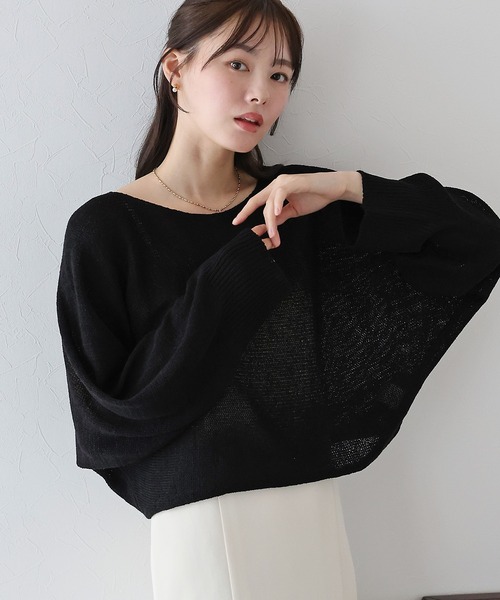 「BLUEEAST」 長袖ニット MEDIUM ピンク レディース_画像4