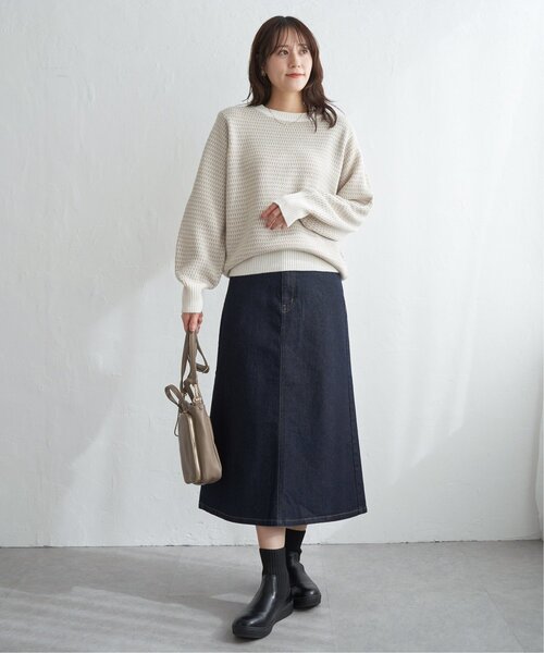Diagram ダイアグラム ニット ジャガード トップス 秋冬 Diagram（ダイアグラム） WOMEN ニット GRACE CONTINENTAL グレース