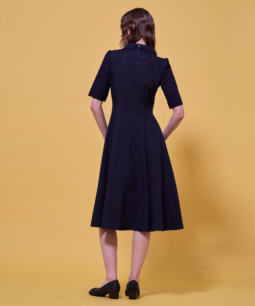 ワンピース LACE A LA CARTE HALF SLEEVE ドレスの画像