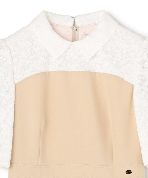 ワンピース LACE A LA CARTE HALF SLEEVE ドレスの画像