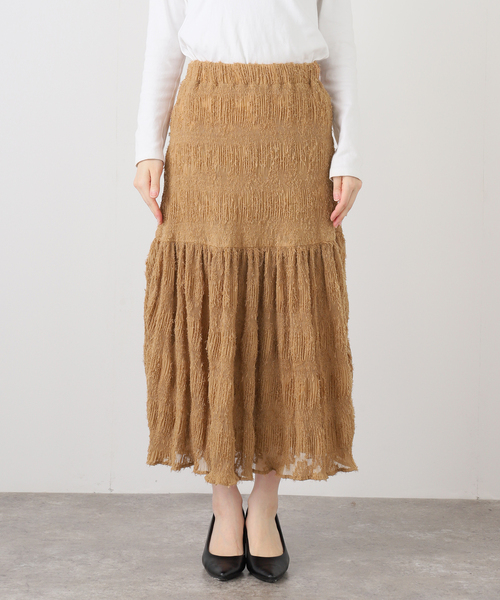 SLOBE IENA（スローブイエナ） スカート マジョリカジャガードフレア