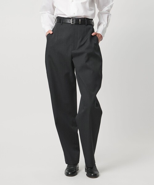LOEFF ブラック ボンタンパンツ LOEFF（ロエフ） パンツ 「LOEFF」ギャバジン ボンタン パンツ