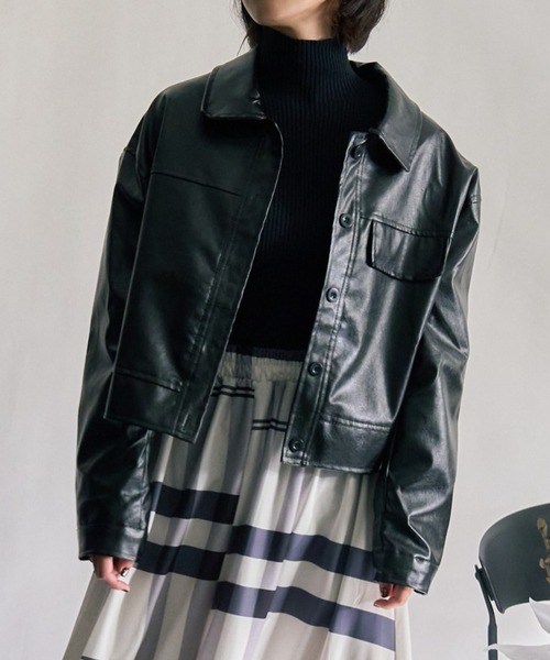 「SETUP7」 ジャケット FREE ブラック レディース_画像9