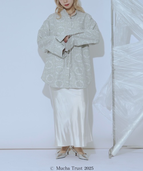 Ezick 長袖シャツ FREE ブルー レディース : ZOZOTOWN Yahoo!店 - 通販