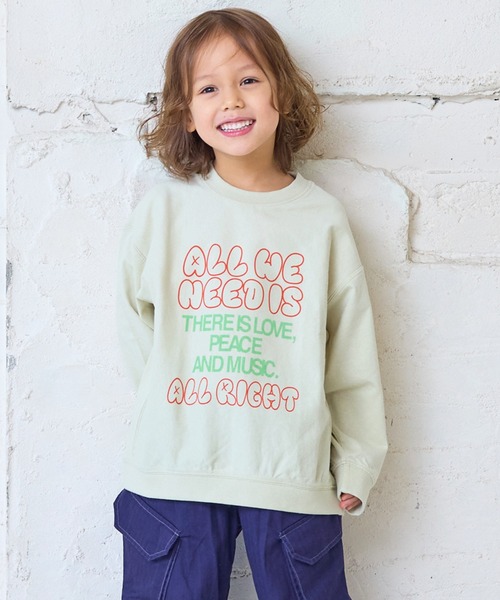 MARKEY'S（マーキーズ） tシャツ ナガソデリブロンティー キッズ 子供