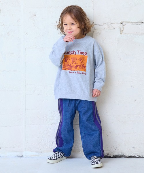 MARKEY'S（マーキーズ） tシャツ ナガソデリブロンティー キッズ 子供