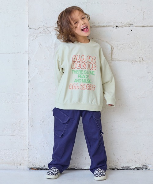 MARKEY'S（マーキーズ） tシャツ ナガソデリブロンティー キッズ 子供
