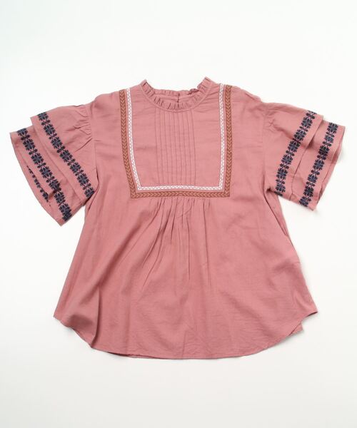 「SHIPS any」 半袖ブラウス ONE SIZE ピンク レディース_1