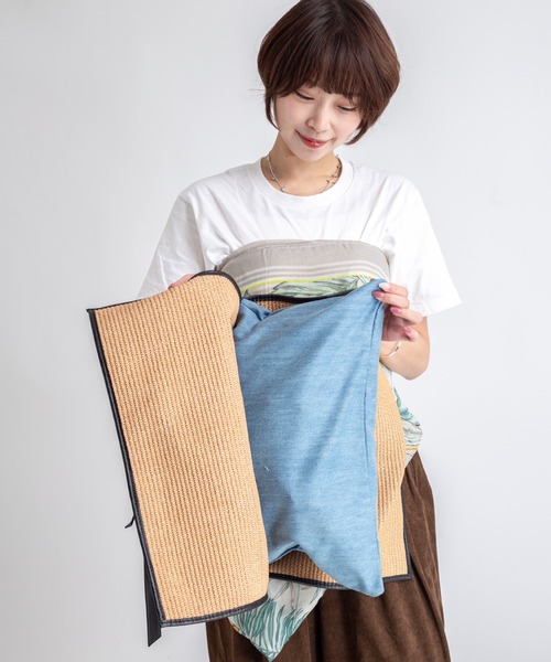 かごバッグ カゴバッグ 「Anita Bilardi」トートバッグ 　かごバッグ ラフィア　ワンハンドルバッグ_19