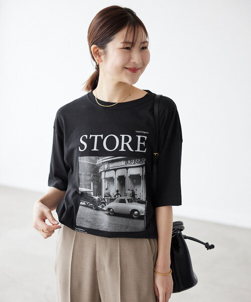 「SLOBE IENA」 半袖Tシャツ FREE ホワイト レディース_画像6