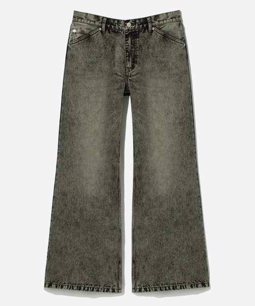 HARE（ハレ） デニムパンツ MEDIUM ブラック メンズ : ZOZOTOWN Yahoo