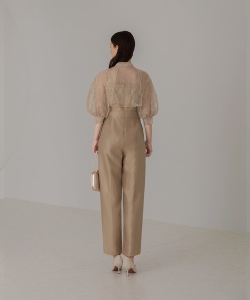 「Leja」 パンツドレス SMALL ベージュ レディース_画像9