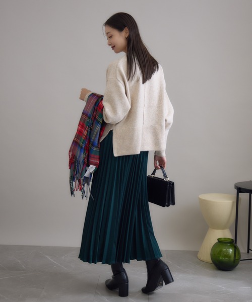 「KATHARINE ROSS」 「ATELIERSIX」長袖ニット MEDIUM ピンク レディース_画像3