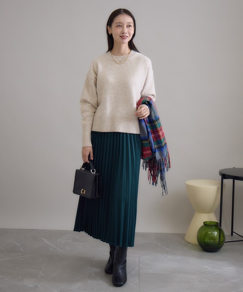 「KATHARINE ROSS」 「ATELIERSIX」長袖ニット MEDIUM ピンク レディース_画像5