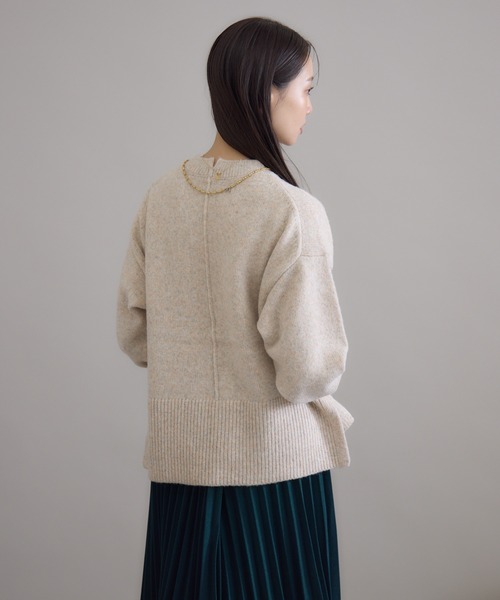 「KATHARINE ROSS」 「ATELIERSIX」長袖ニット MEDIUM ピンク レディース_画像9