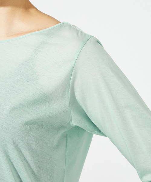 「Chacott」 長袖カットソー M ピンク レディース_画像8