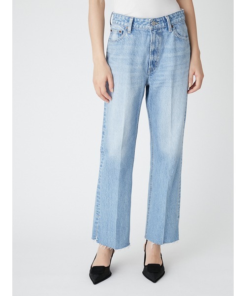 「Mila Owen」 デニムパンツ 1 ブラック レディース_画像2