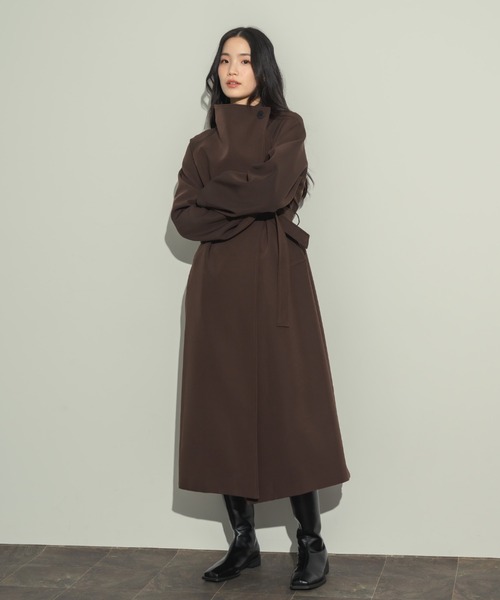 「NEUNA」 コート FREE ブラック レディース_画像3