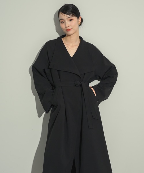 「NEUNA」 コート FREE ブラック レディース_画像6