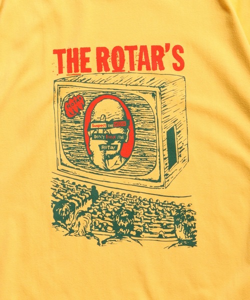 「ROTAR」 半袖Tシャツ LARGE ブラック メンズ_画像6