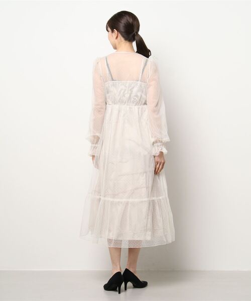 「EATME」 長袖ワンピース FREE ブラック レディース_画像5