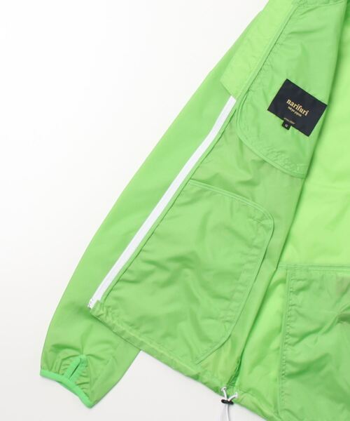 「narifuri」 ナイロンブルゾン MEDIUM ブラック メンズ_画像2