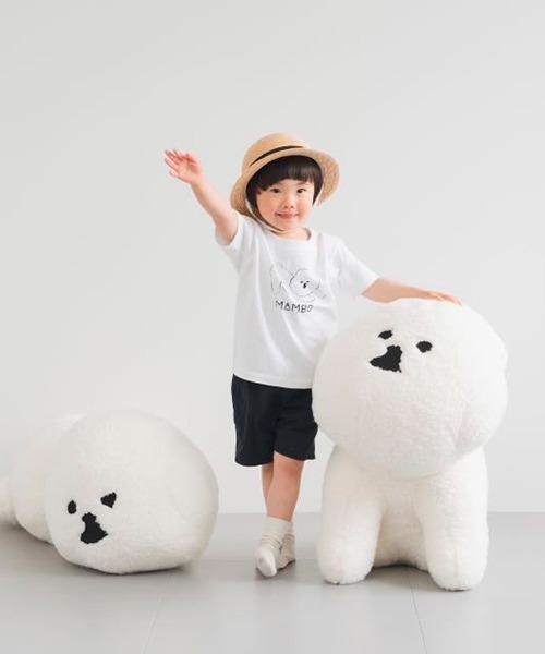「MAMBO」 「KIDS」半袖Tシャツ FREE ホワイト キッズ_画像9