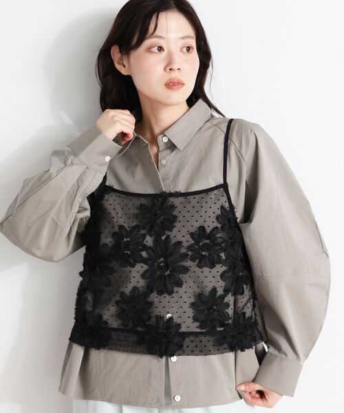 le.coeur blanc（ルクールブラン） ブラウス シャツ TORRAZZO DONNA 