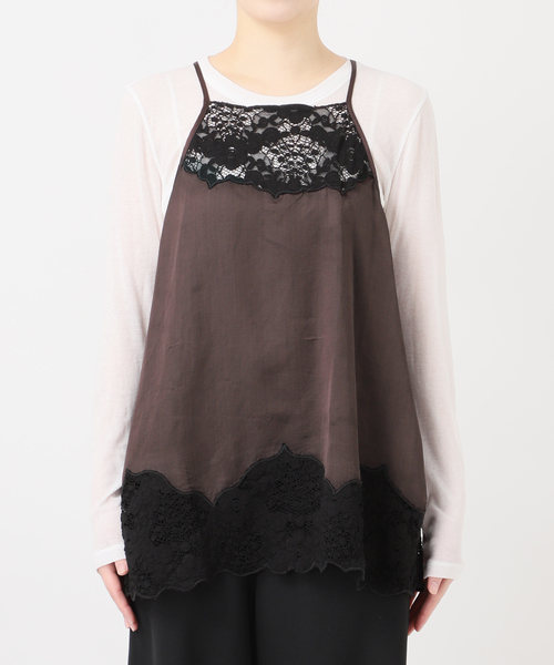 IENA LA BOUCLE（イエナラブークル） キャミソール IENA LA BOUCLE R/L