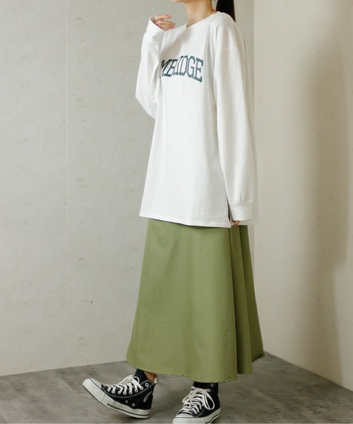 「Per sist ence」 長袖カットソー FREE ブラック レディース_画像3