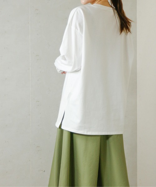 「Per sist ence」 長袖カットソー FREE ブラック レディース_画像5