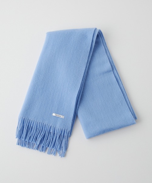 未使用新品：Whim Gazette: ストール Whim Gazette（ウィム ガゼット） ストール FREE ブルー レディース