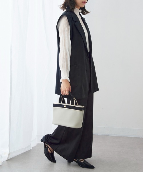 「MAISON BREEZE」 2WAYバッグ FREE ベージュ レディース_画像8