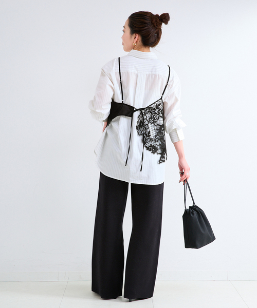 B.C STOCK（ベーセーストック） ブラウス シャツ 「2枚セット」レース