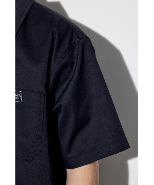 AZUL BY MOUSSY（アズールバイマウジー） シャツ ハーフジップワーク